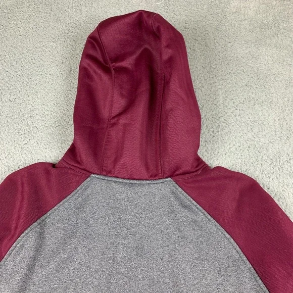 USC Trojans Hoodie Mens Large Grey Cardinal Under Armour Storm Pocket Sweatshirt - Picture 5 of 11